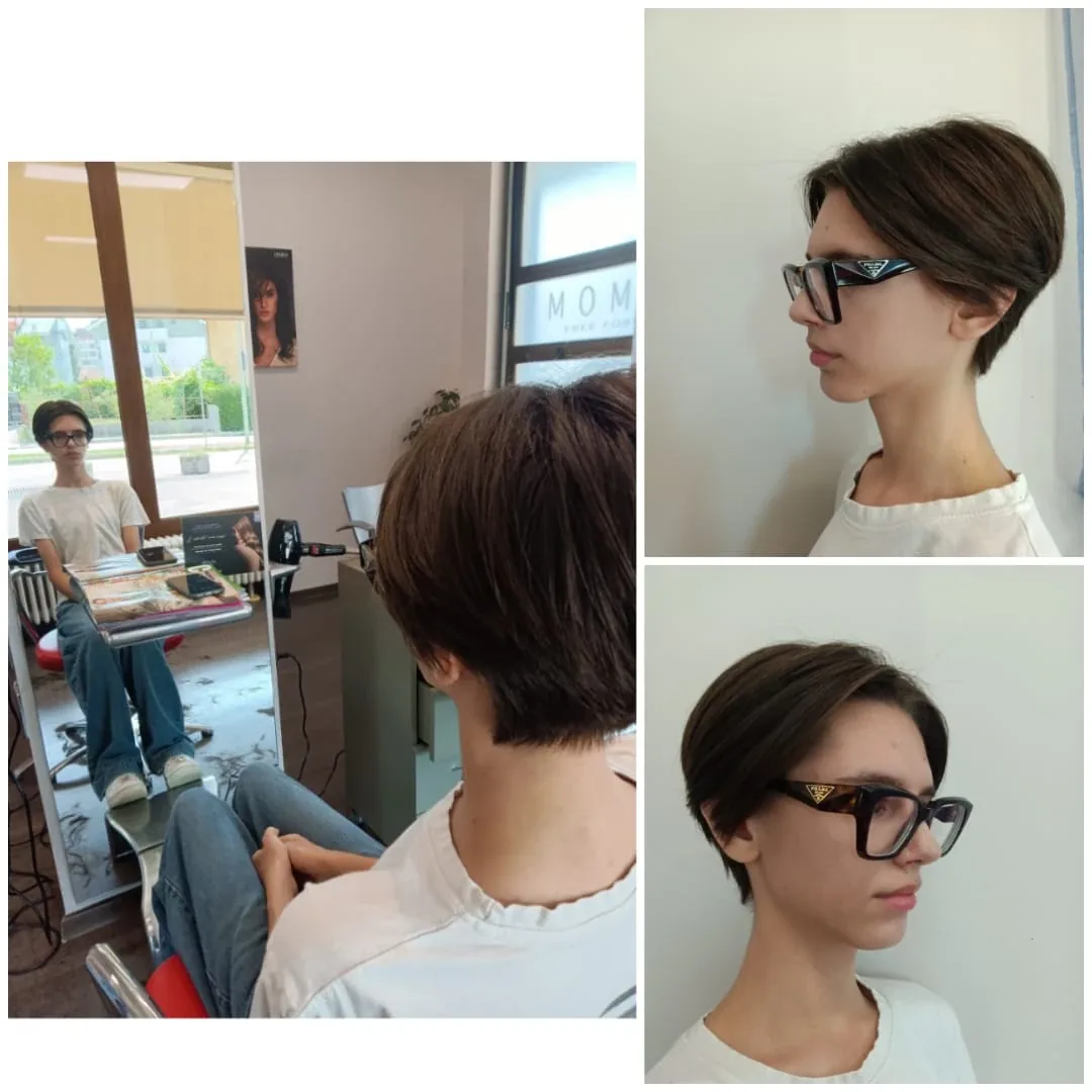 Taglio corto pixie
